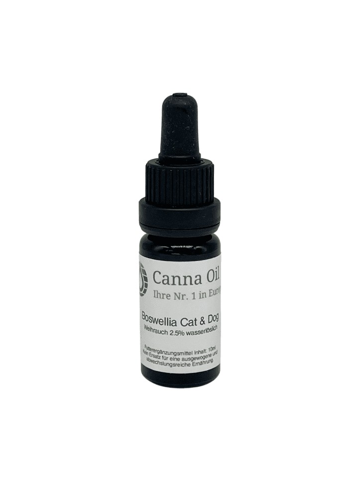 Boswellia Cat & Dog by Canna Oil, Weihrauch 2,5 %, 10 ml, wasserlöslich